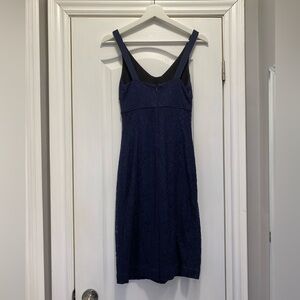 Babaton Lace Navy Dress
